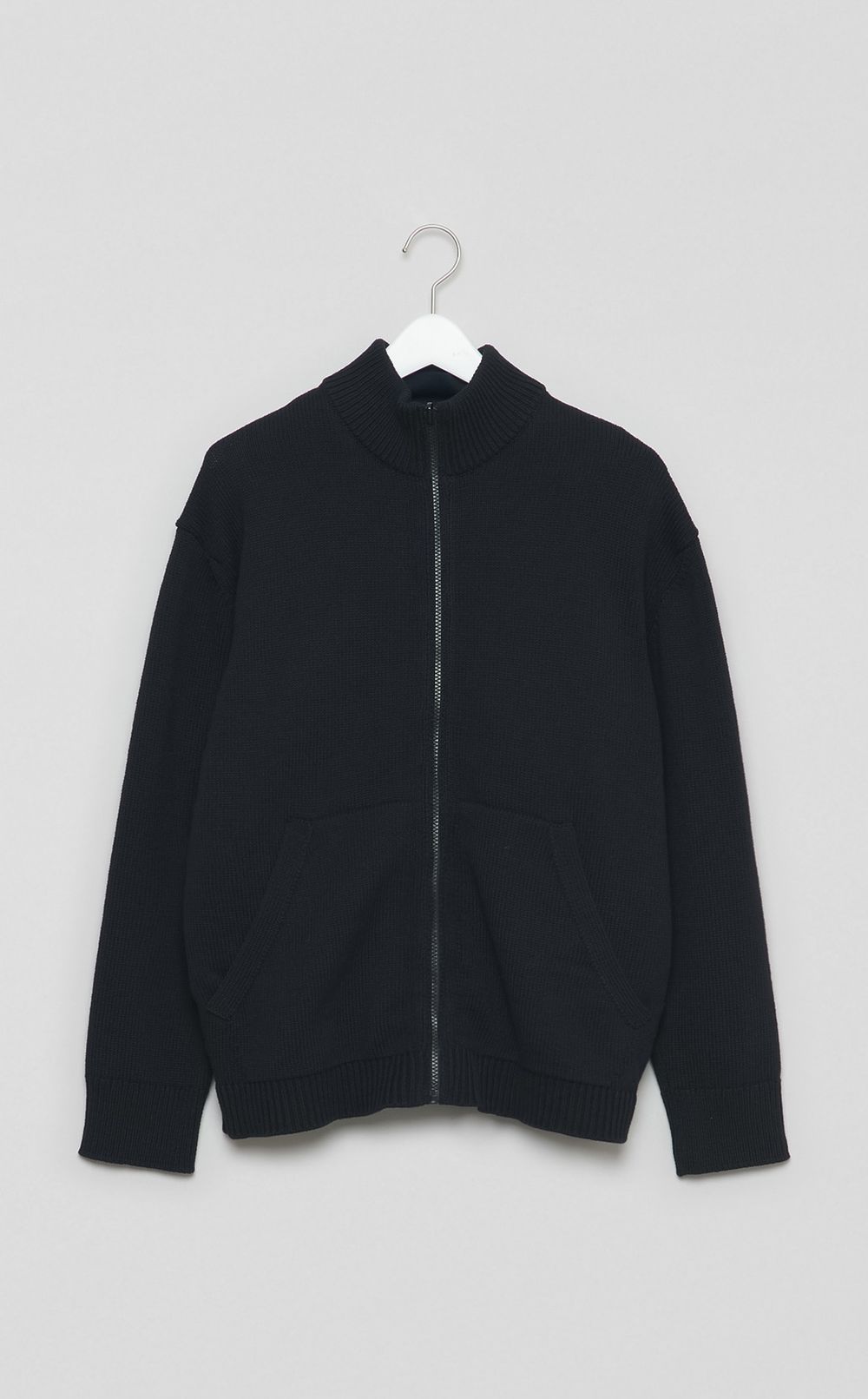 ベストドッキングジップカーディガン