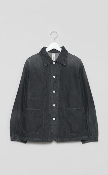 ウォッシュドデニムカバーオール