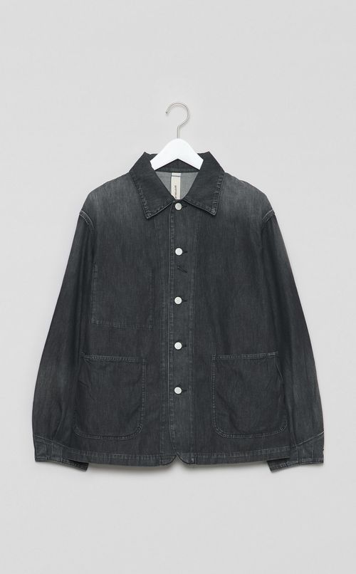 ウォッシュドデニムカバーオール