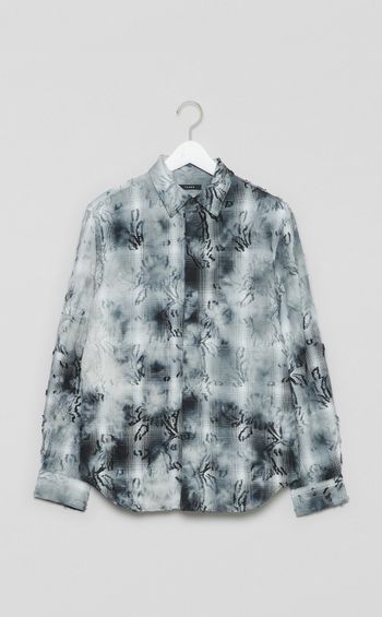 チェックランダムダイレギュラーシャツ