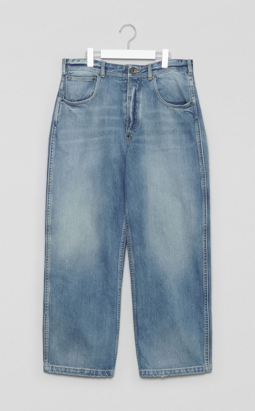 クロップド5ポケットデニムパンツ