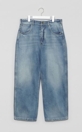 クロップド5ポケットデニムパンツ