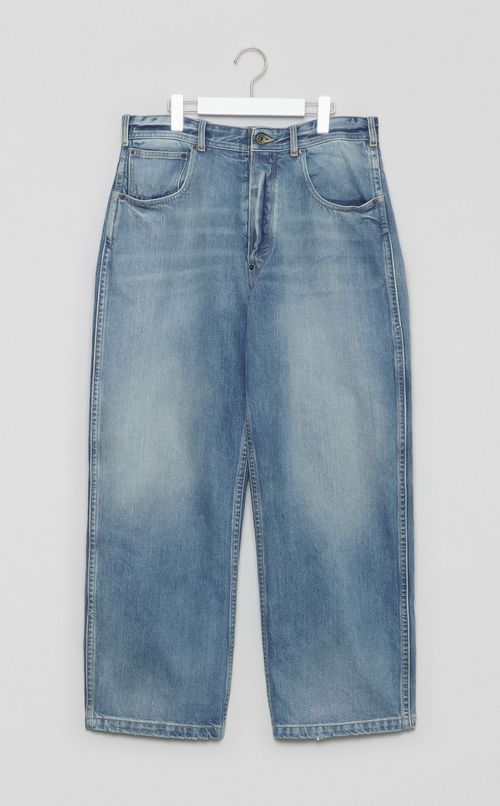 クロップド5ポケットデニムパンツ