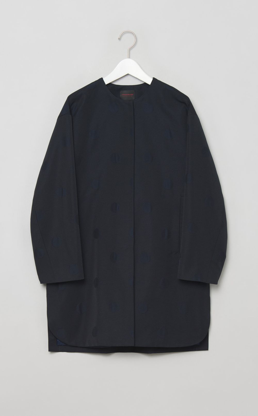 グログランノーカラーコート