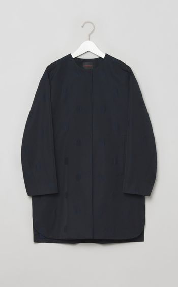 グログランノーカラーコート