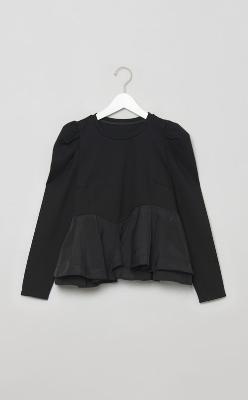 ペプラムドッキングプルオーバー