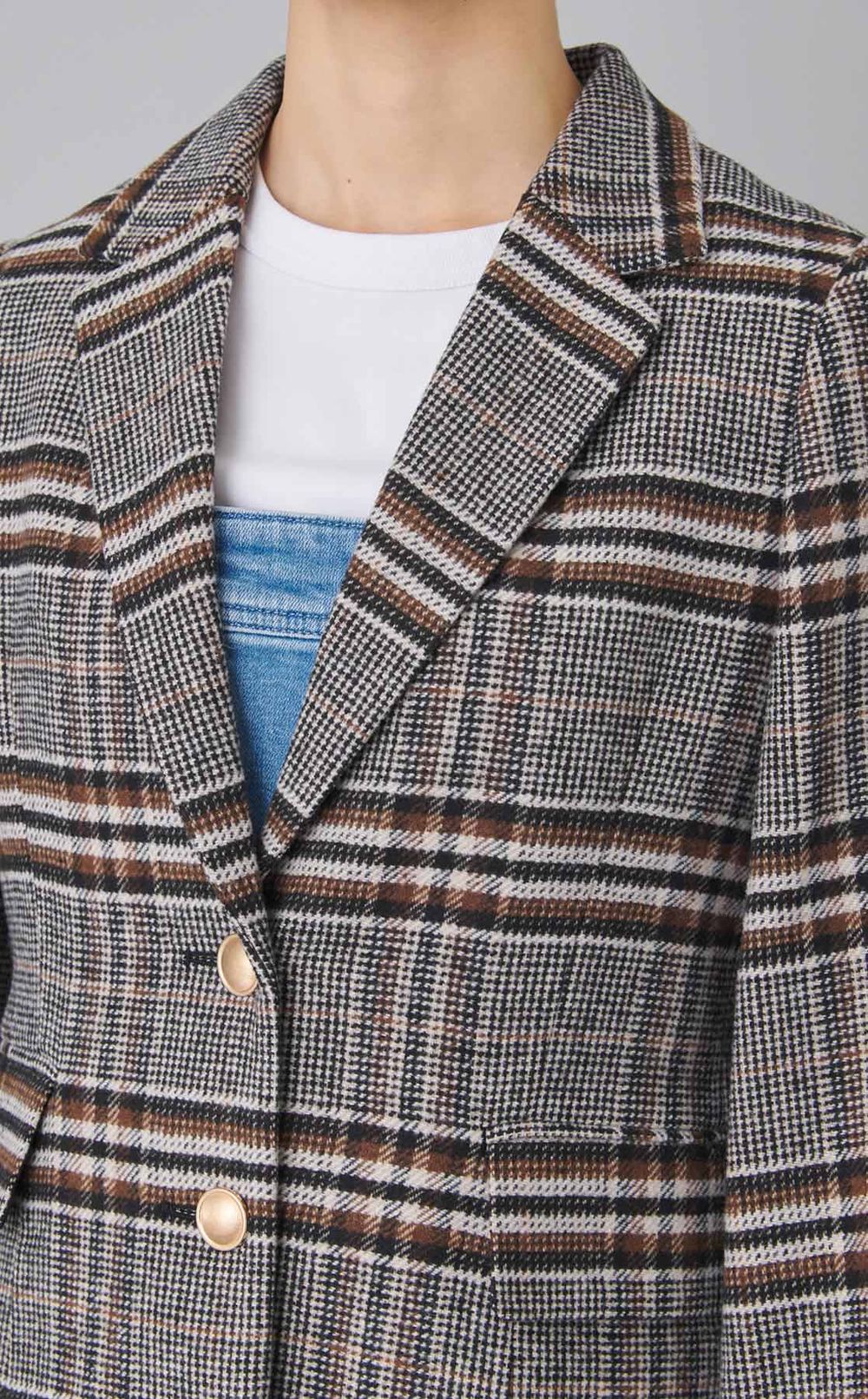 ツイードフレアドレスコート