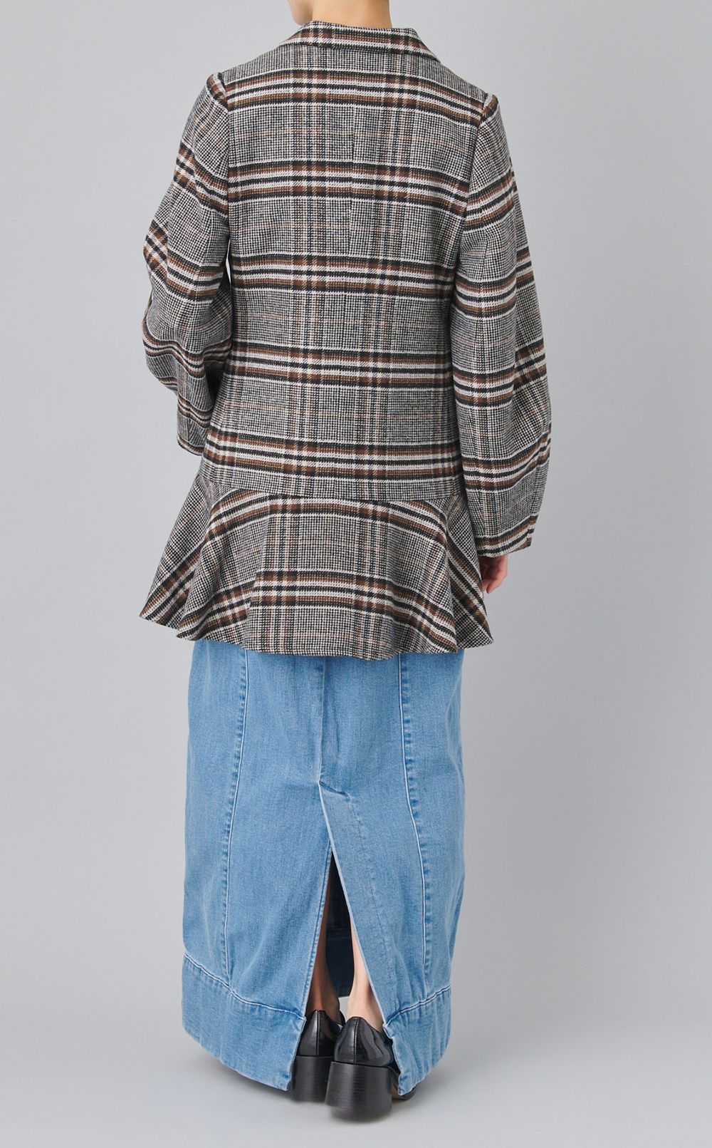 ツイードフレアドレスコート