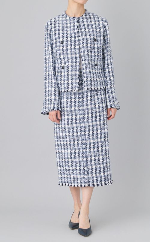 ファンシーツイードジャケット