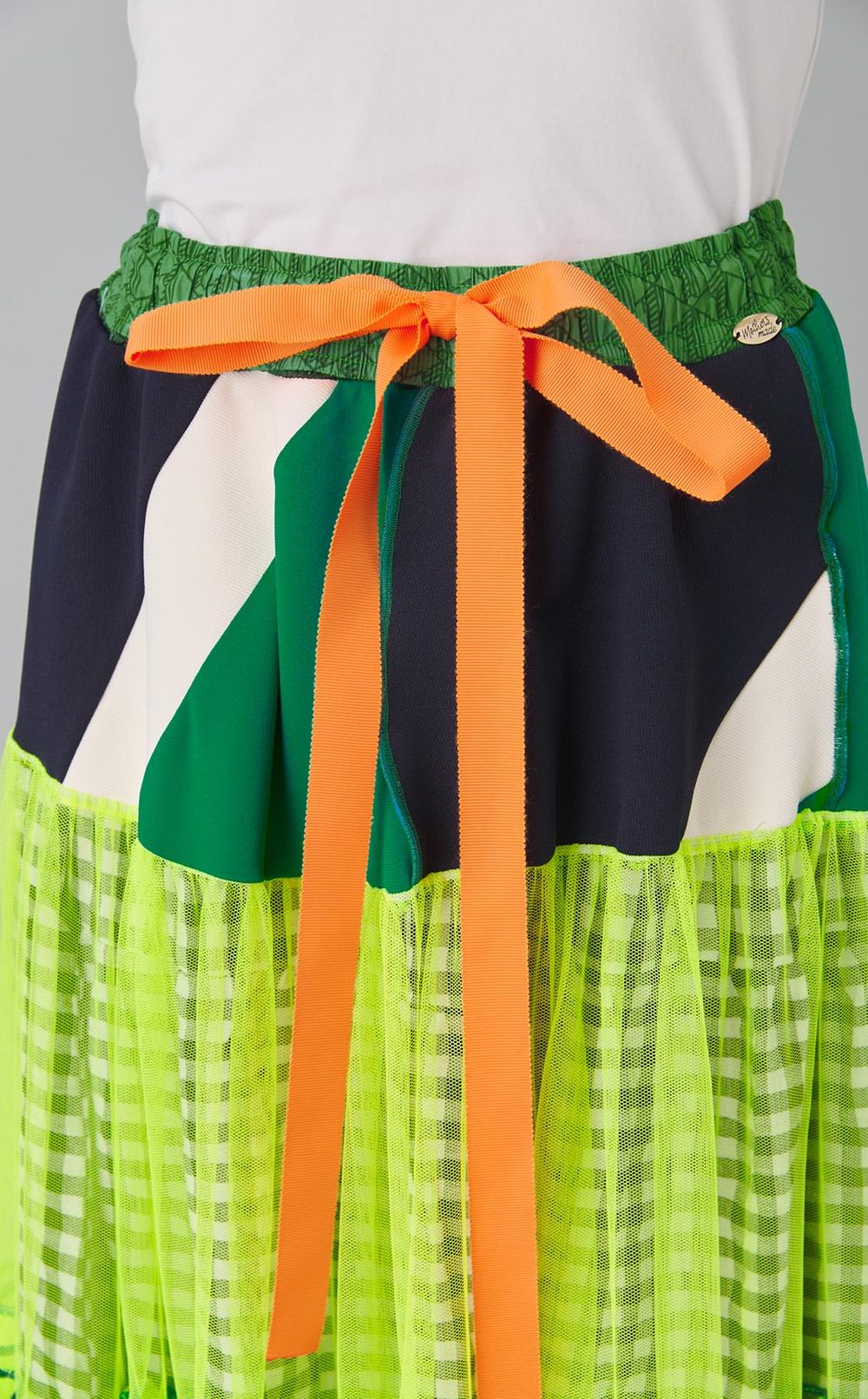 【reADdress】ウエストリボンチュールスカート