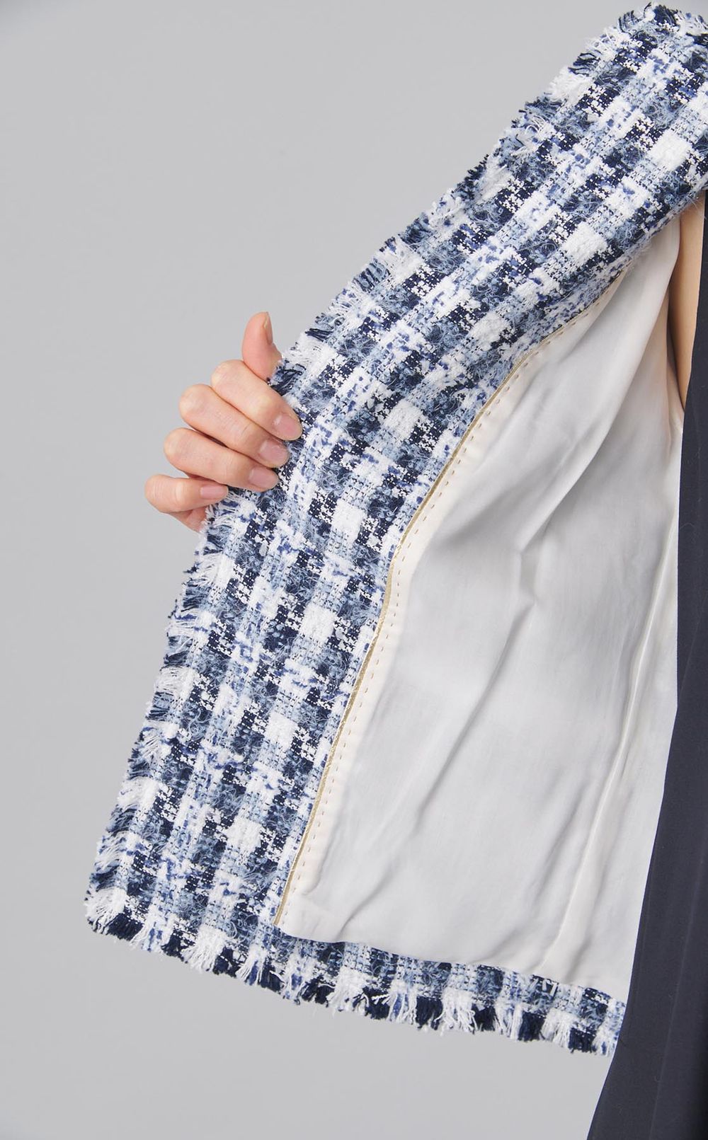 ファンシーツイードジャケット