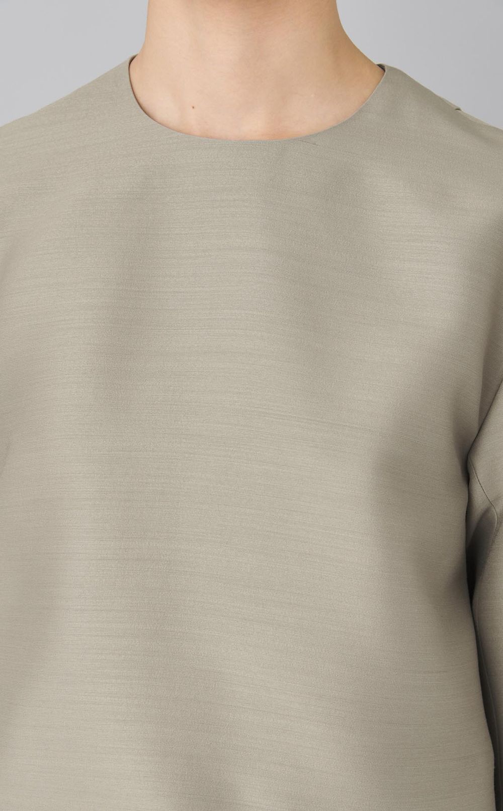 レイヤード2wayハーフスリーブブラウス