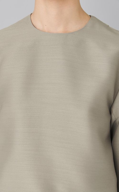 レイヤード2wayハーフスリーブブラウス