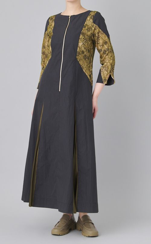 【reADdress】FRONT-ZIP DRESS