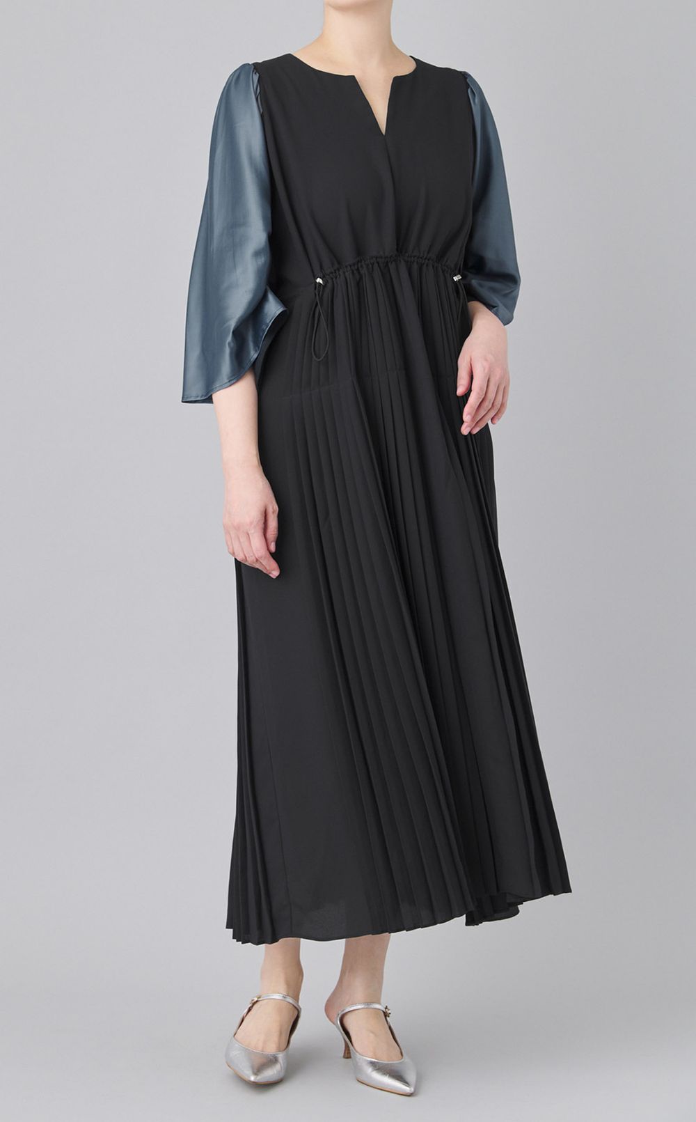 【reADdress】WAIST STRINGS DRESS