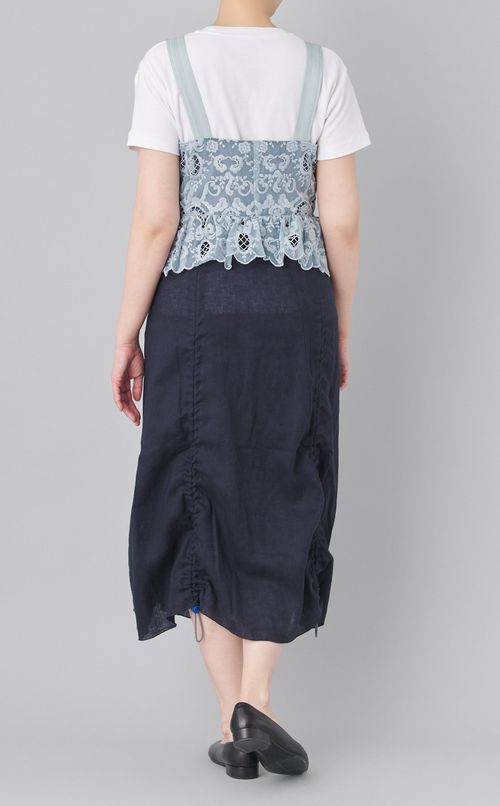 【reADdress】パッチワークジャンパースカート