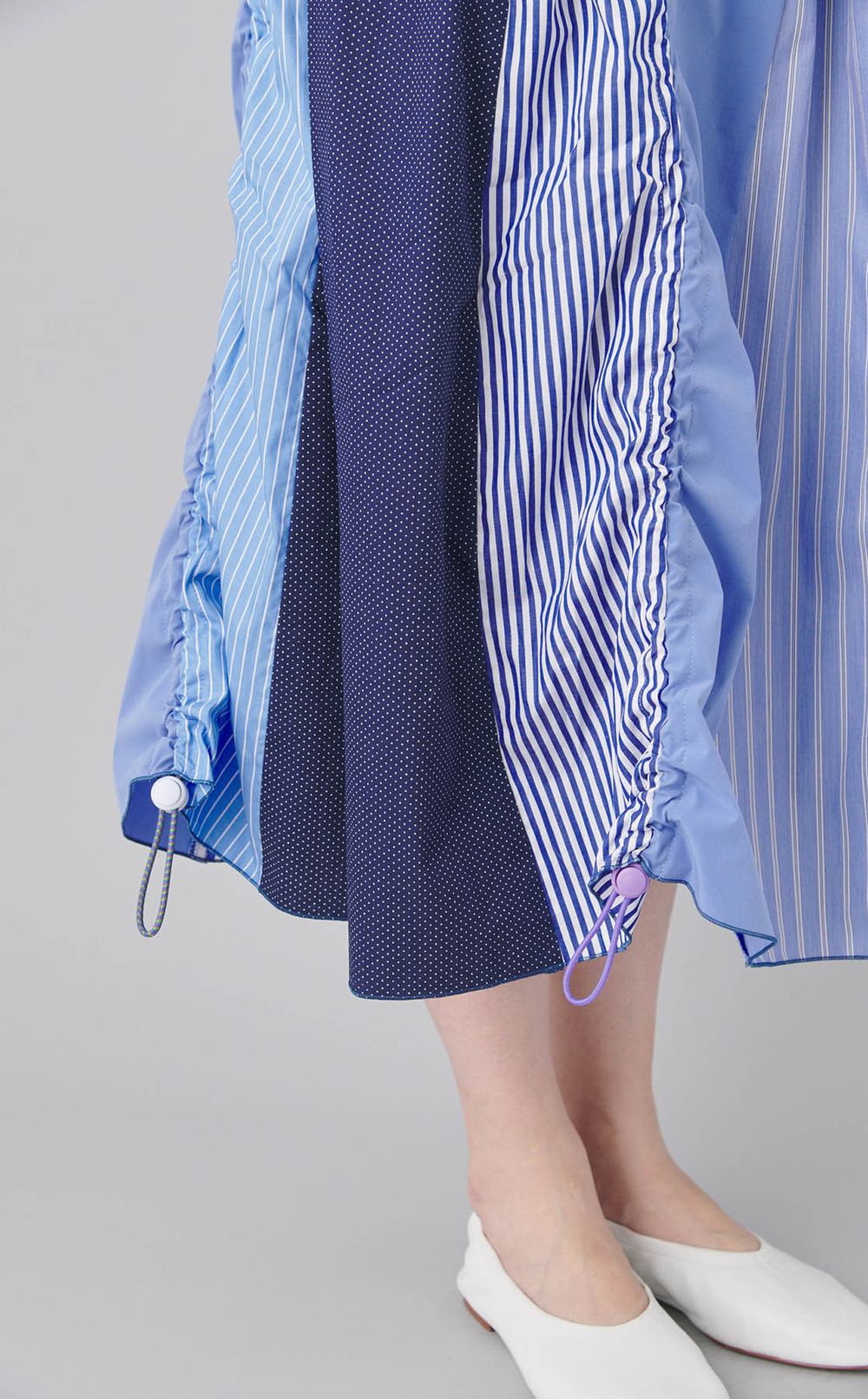 【reADdress】パッチワークジャンパースカート