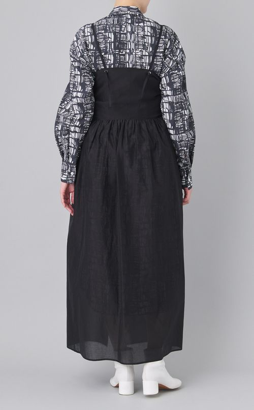 シアーロングキャミソールワンピース