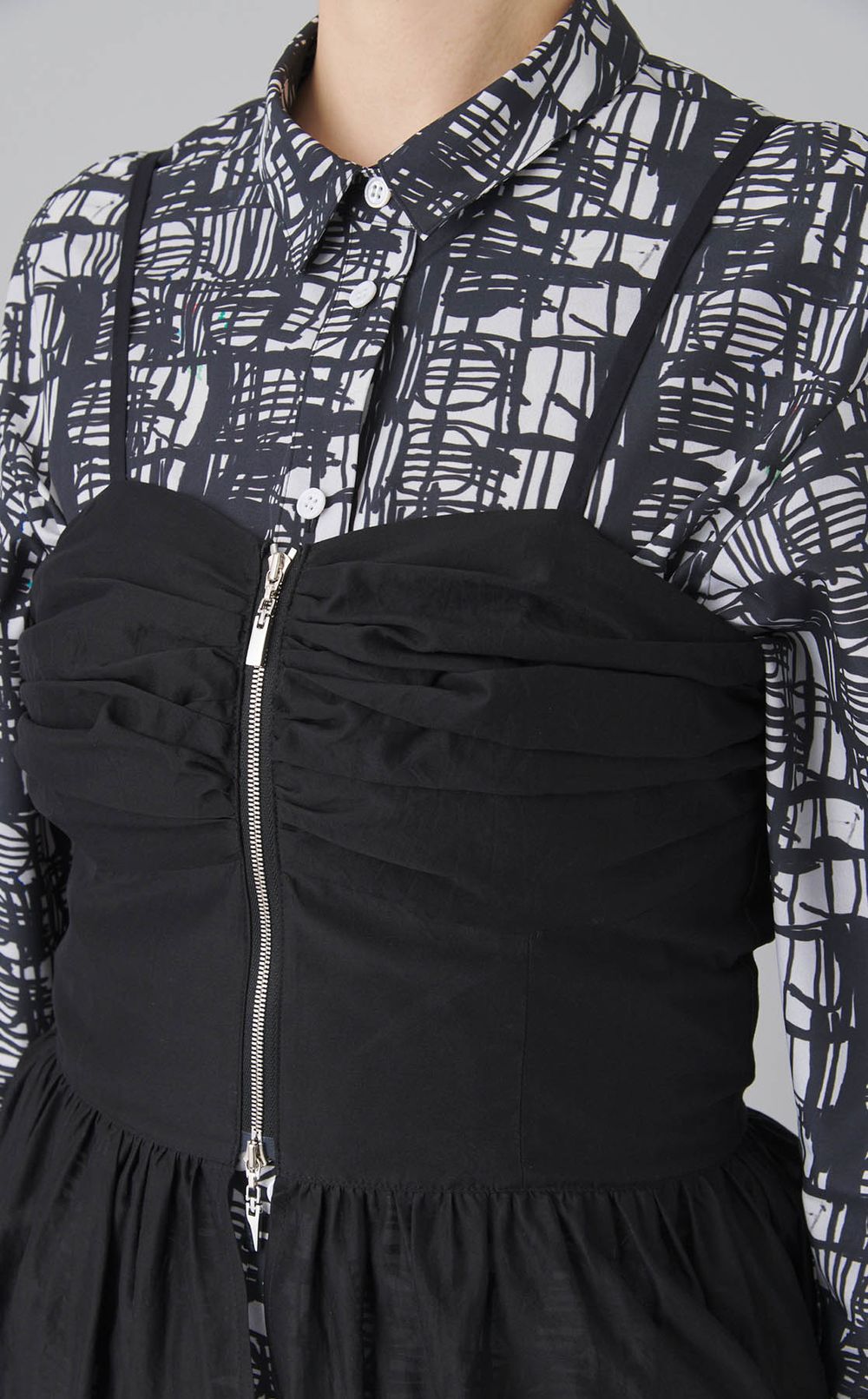 シアーロングキャミソールワンピース