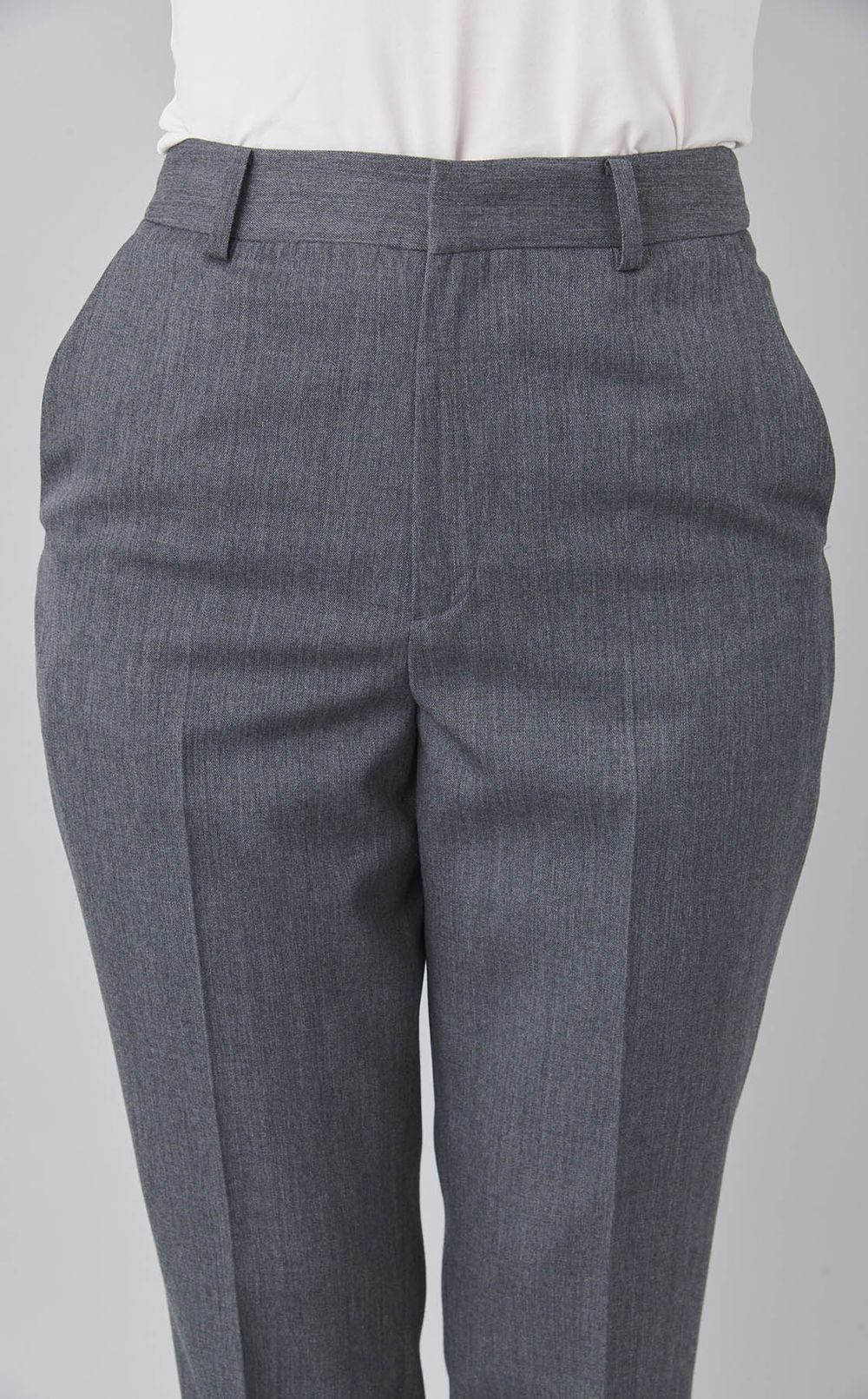 インサイドジップテーパードパンツ