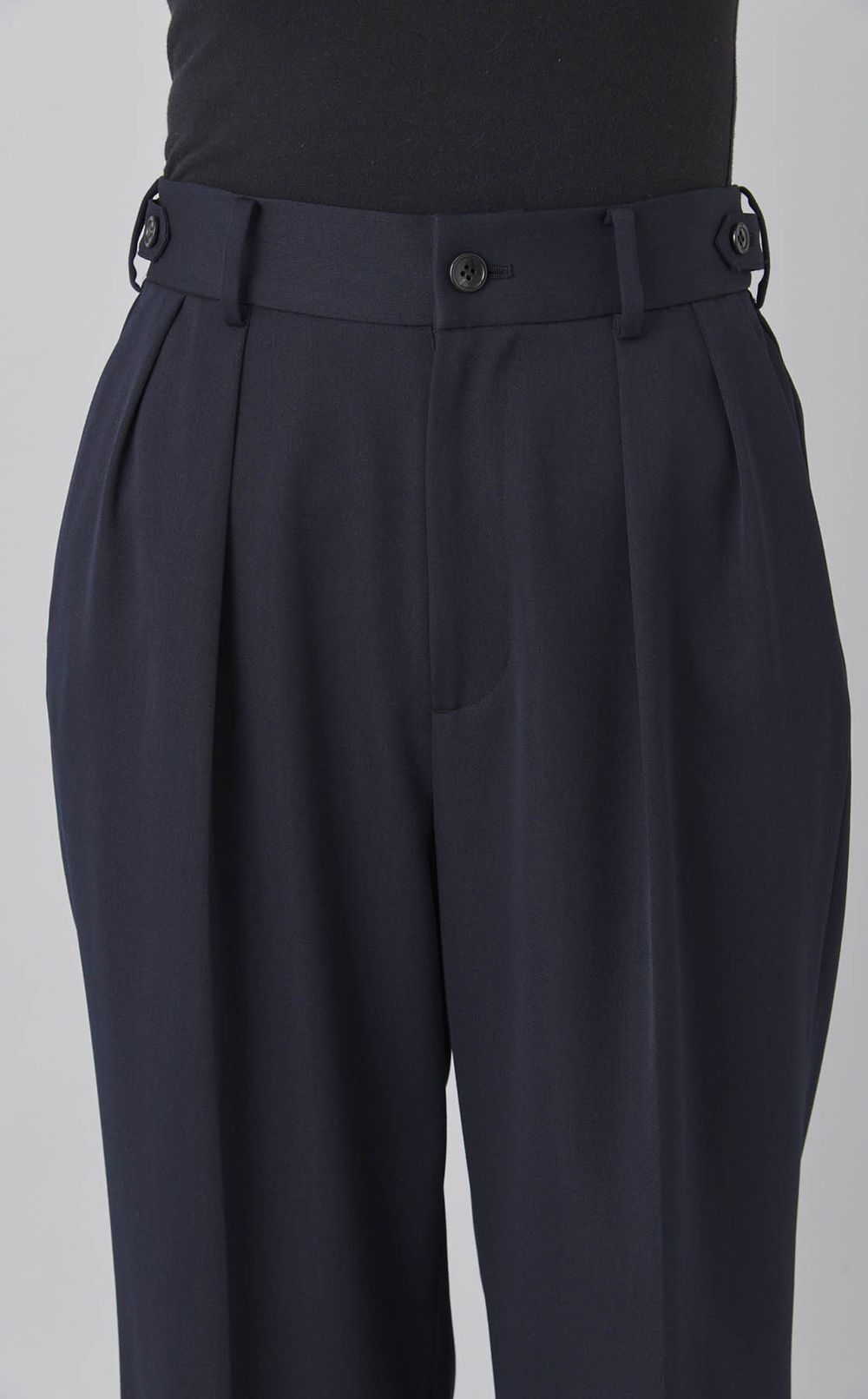 テーラードツータックスラックス