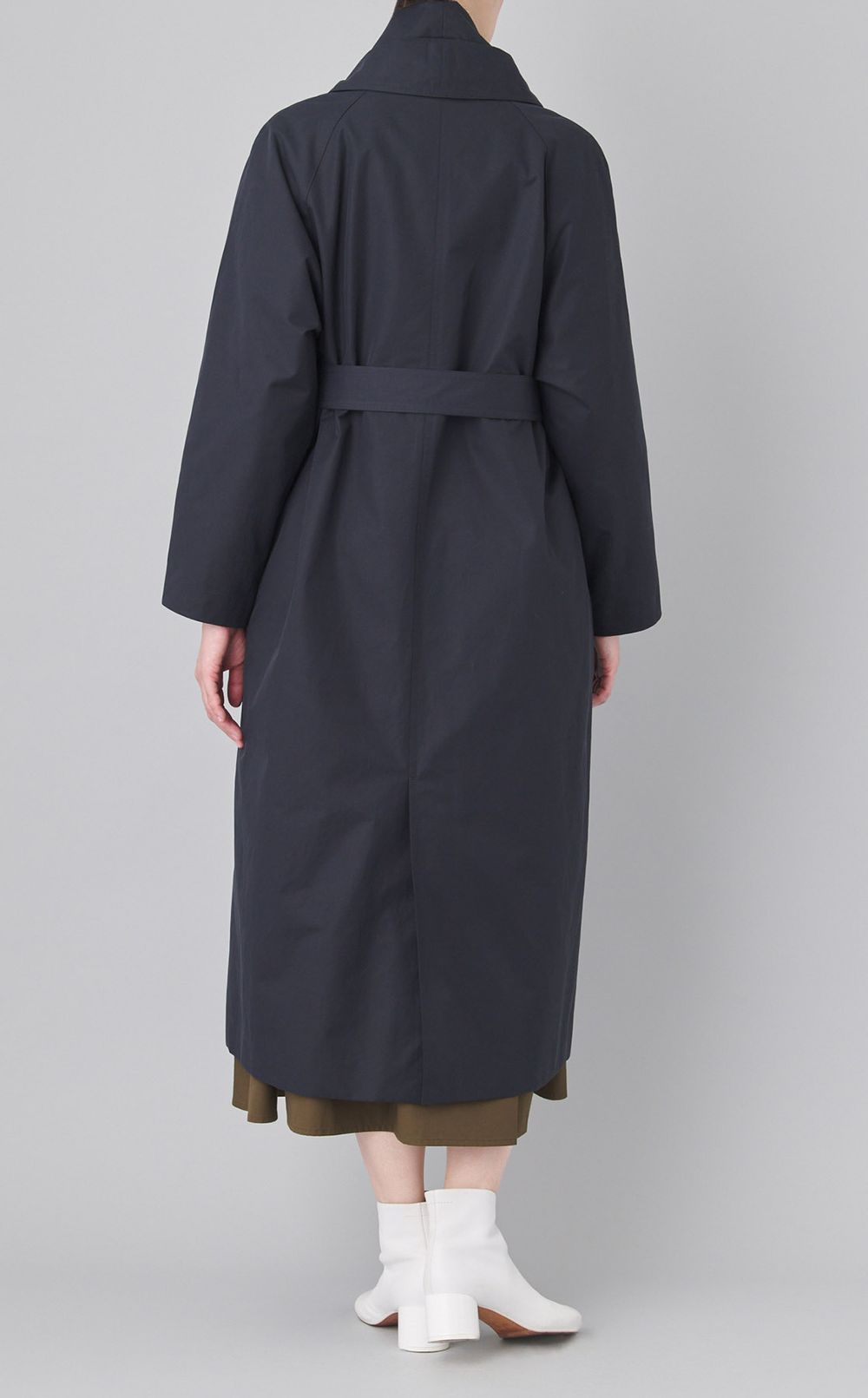 スムースクロスガウンコート