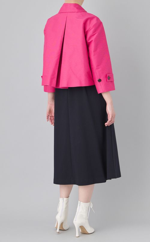 トラペーズショートコート