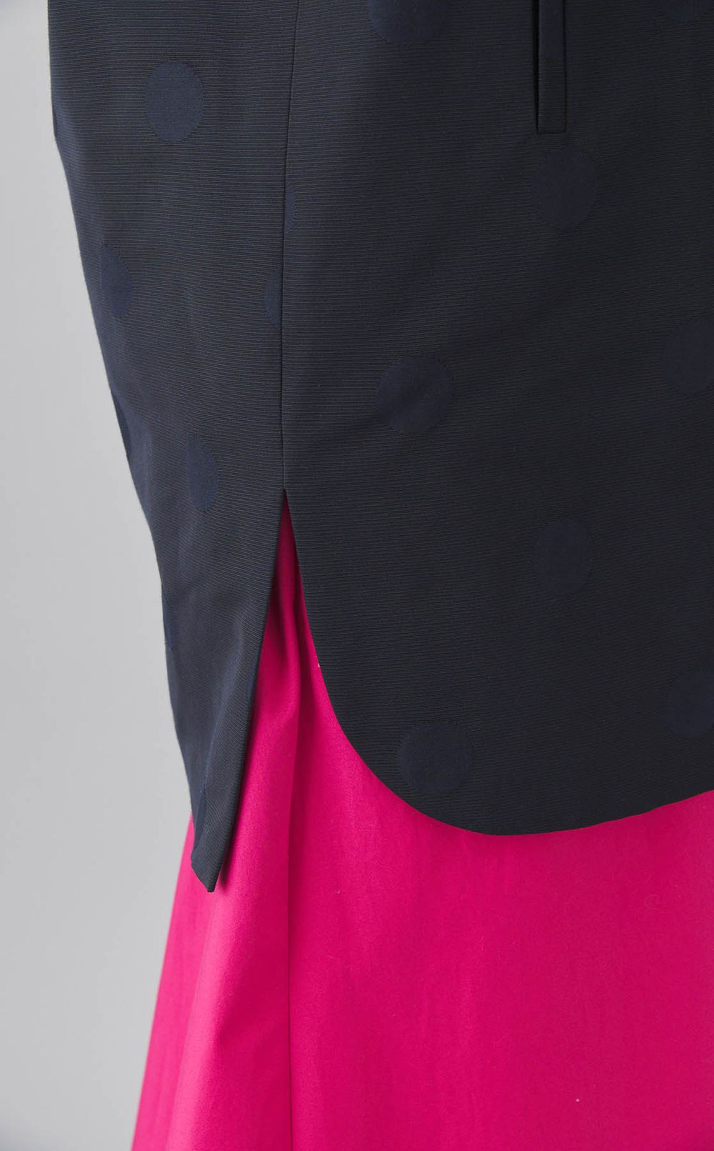 グログランノーカラーコート