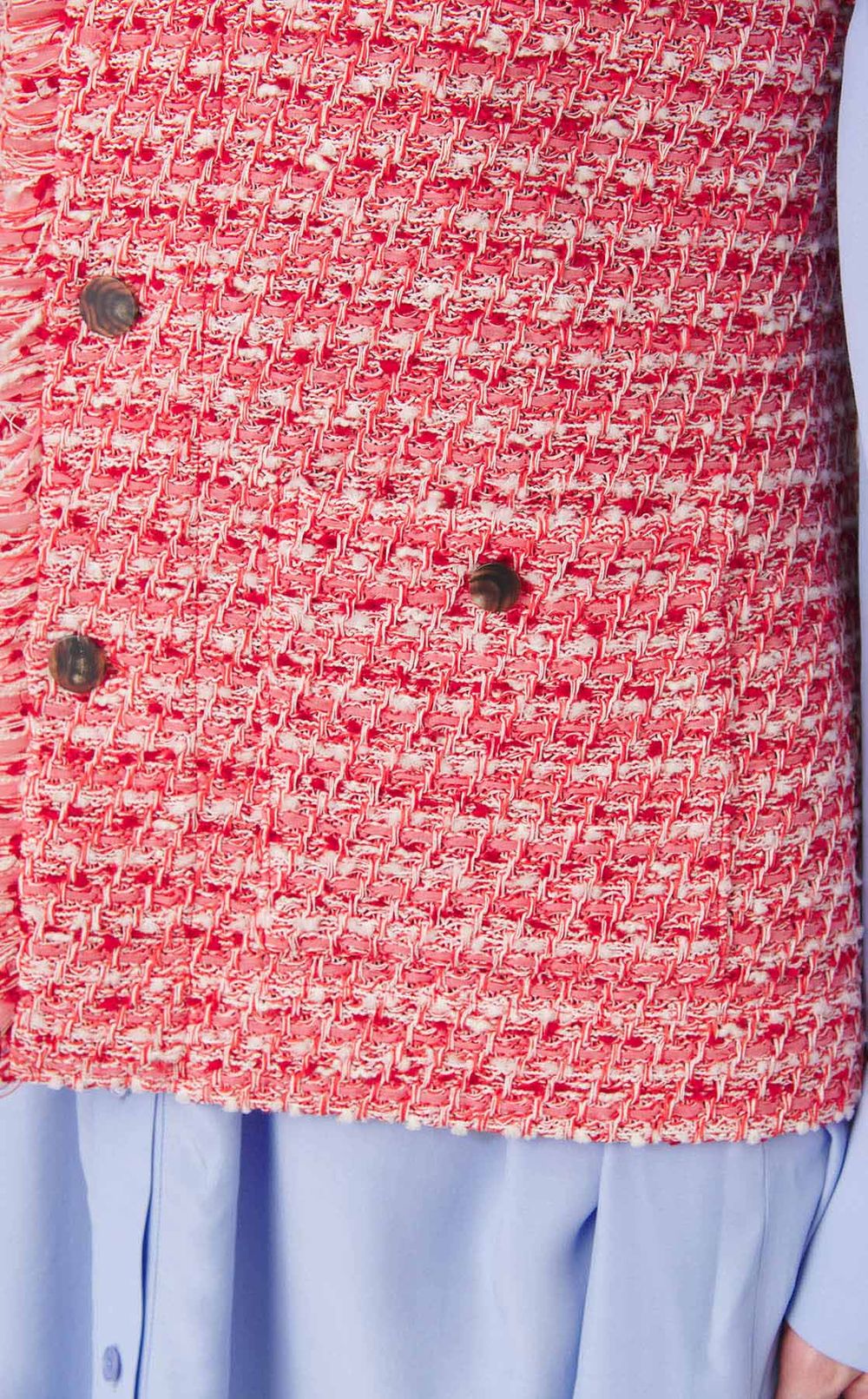 ツイードモクノーカラージレ