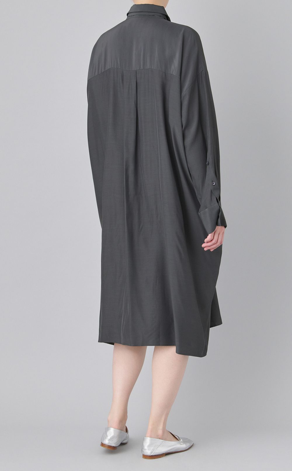 ボウタイシャツワンピース