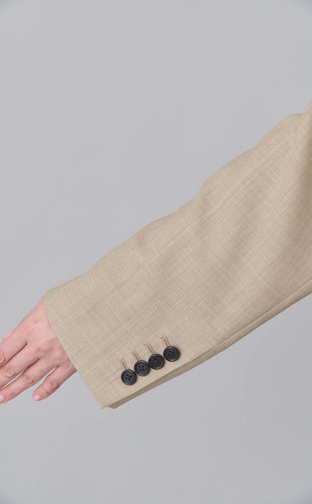 ストライプテーラードジャケット