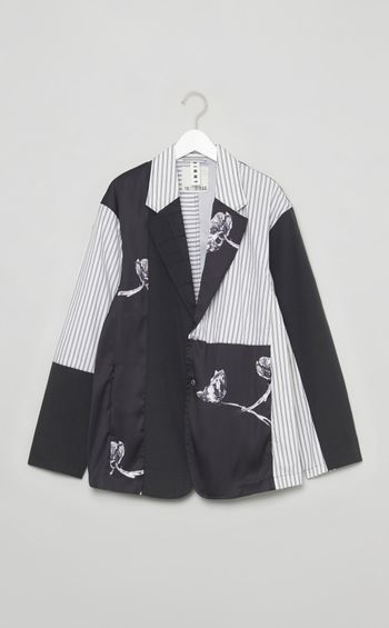 【reADdress】パッチワークテーラードジャケット