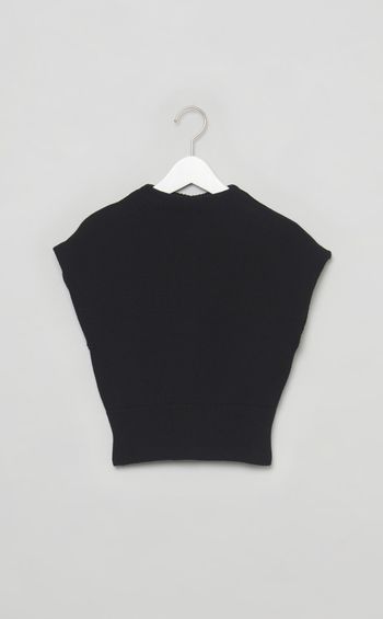 2wayコットンニットベスト