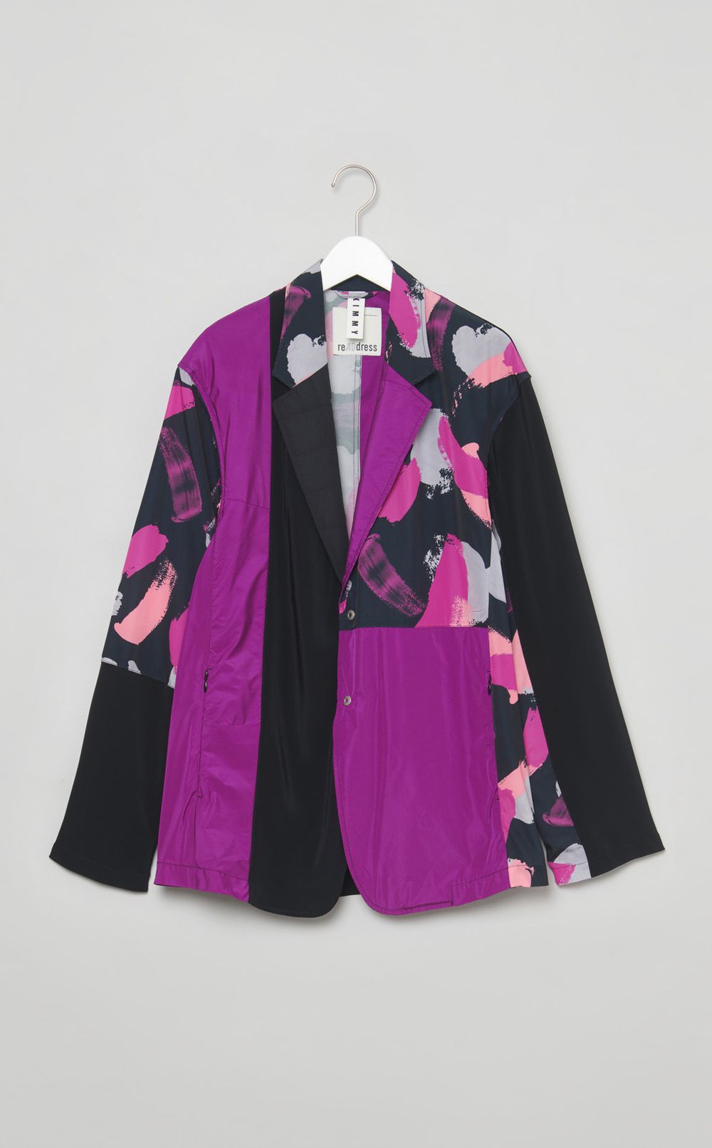 【reADdress】パッチワークテーラードジャケット