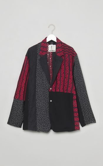 【reADdress】パッチワークテーラードジャケット