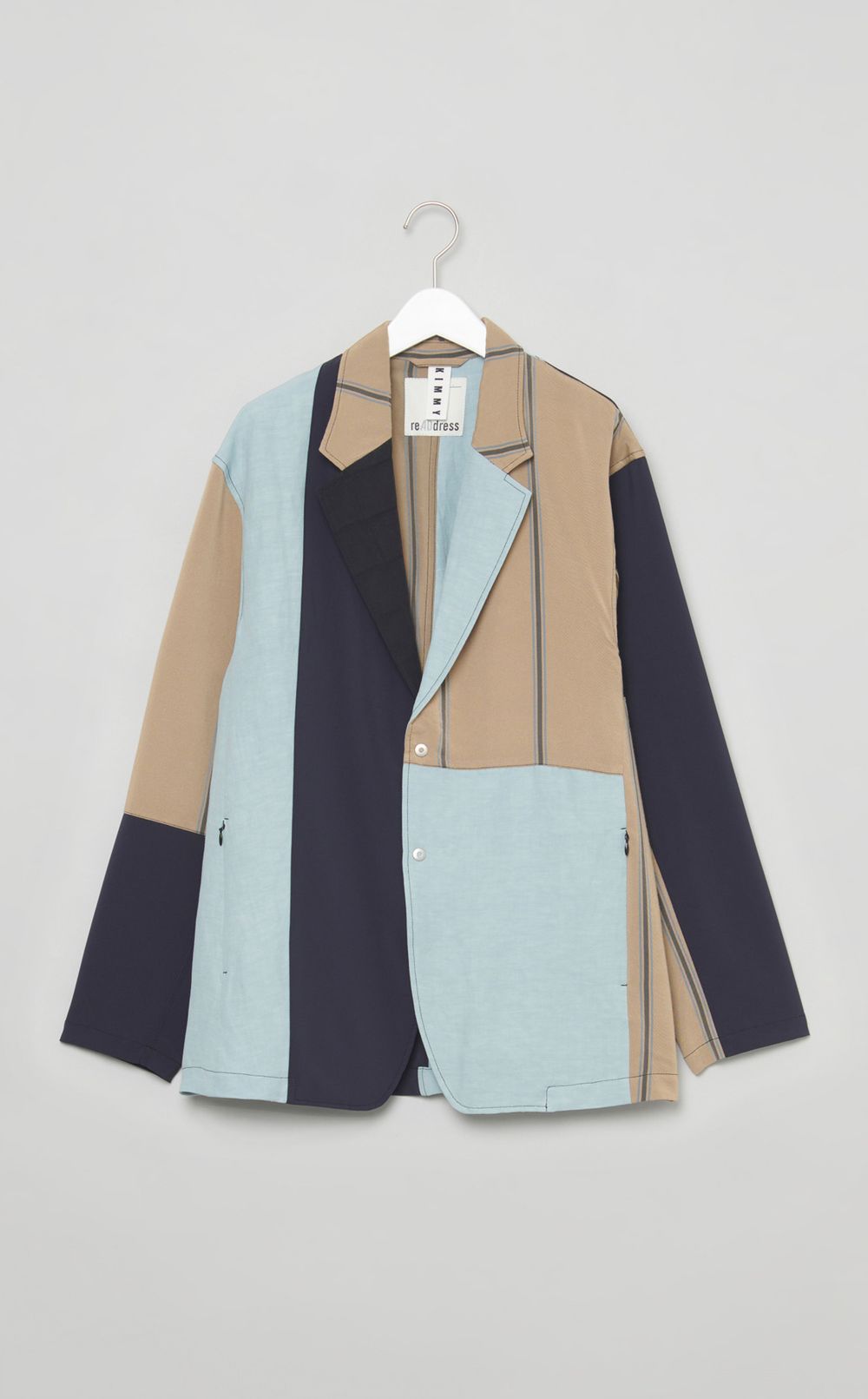 【reADdress】パッチワークテーラードジャケット