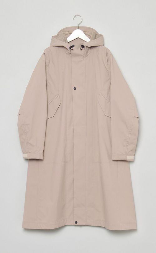 3レイヤーフーディモッズコート