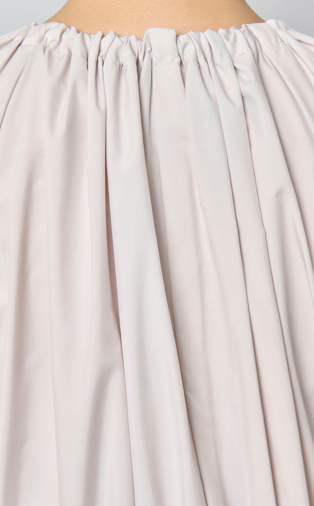 リモンタフタギャザーコートワンピース