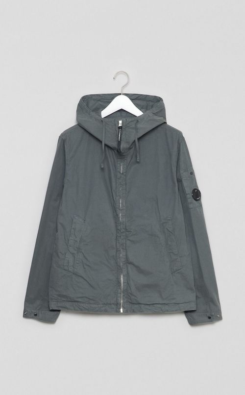 フーデッドレンズジャケット