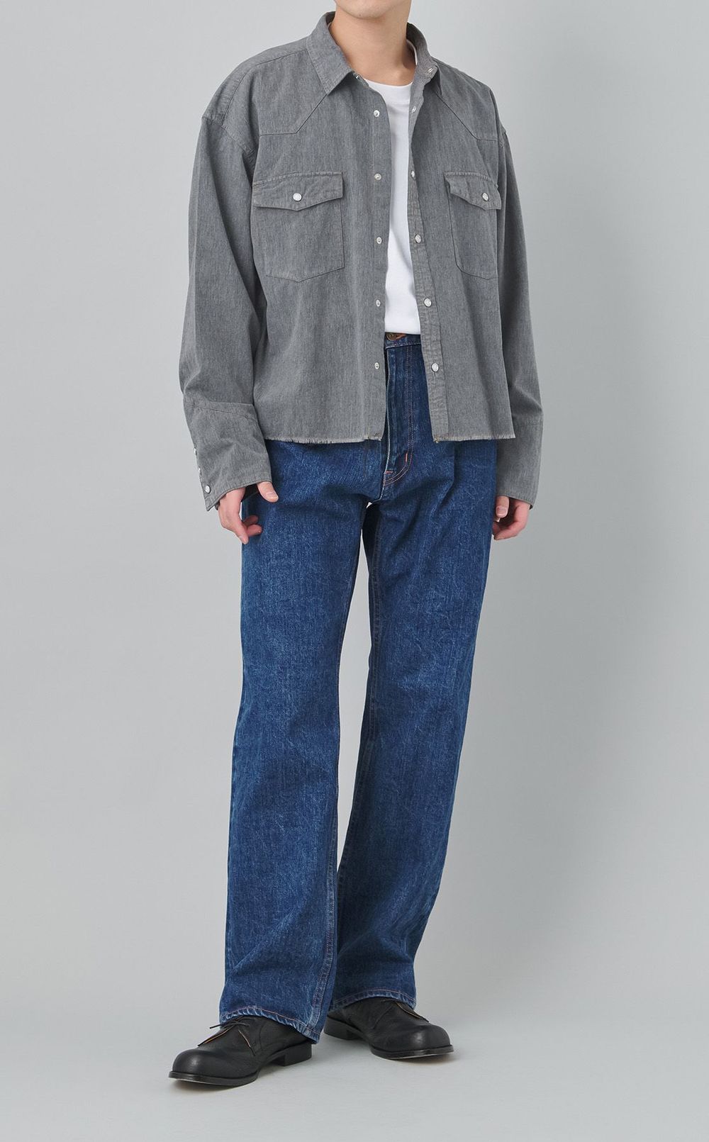 ショートウエスタンシャツ