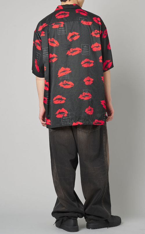 リッププリントシャツ