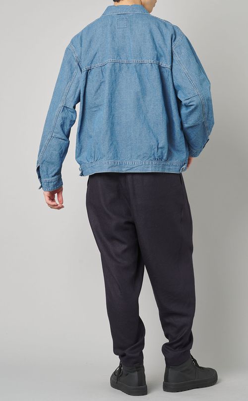 キャンバスデニムショートジャケット