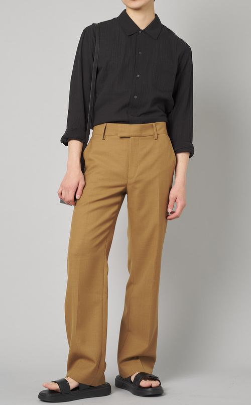 コットンジャガードシャツ