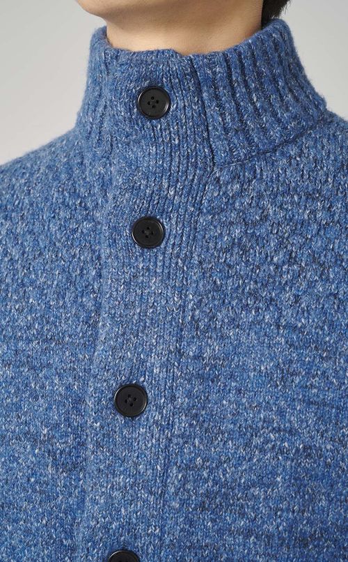 ツイストメランジカーディガン