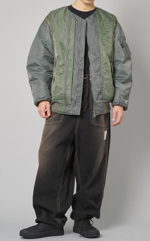 2wayビッグMA-1ジャケット