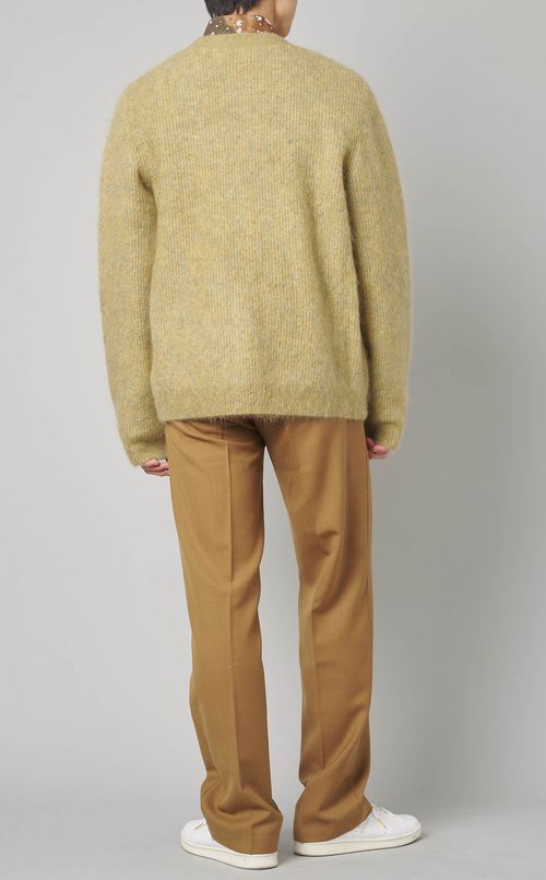 モヘアVネックカーディガン