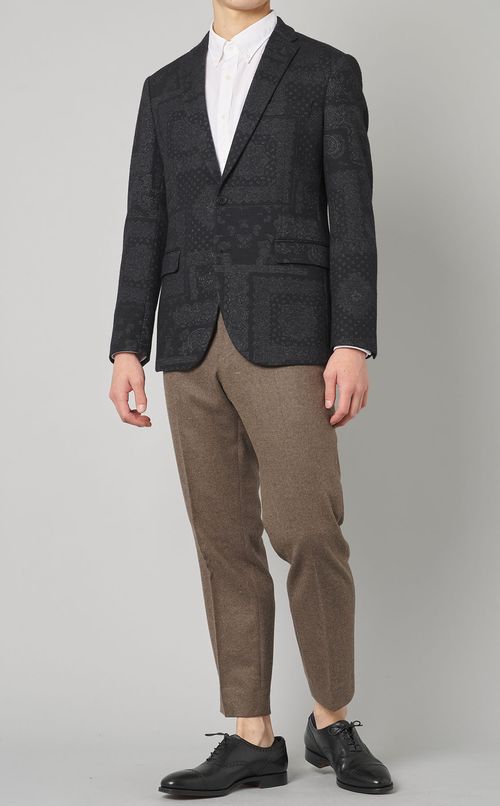 カシミヤブレンドパンツ