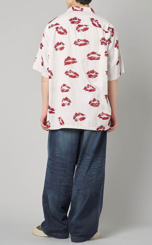 リッププリントシャツ