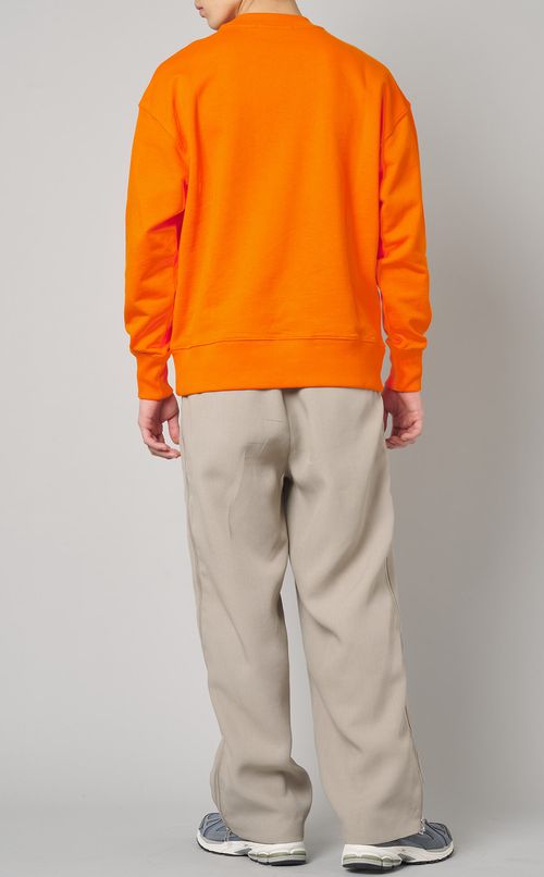 ネックロゴスウェット