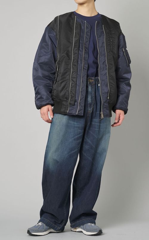 2wayビッグMA-1ジャケット